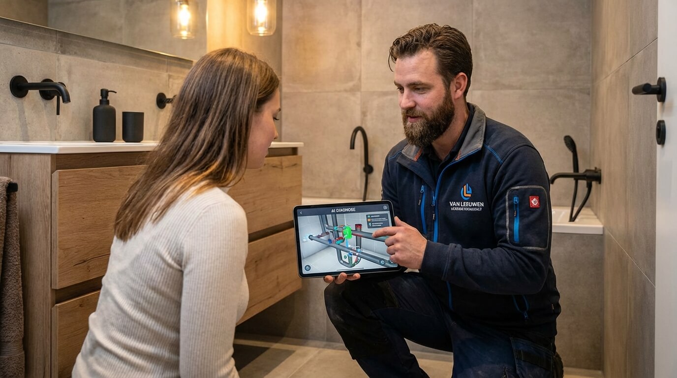 Hoe AI Loodgieters Helpt Bij Het Besparen Van Tijd (En Waarom Je Concurrentie Al Om Is)