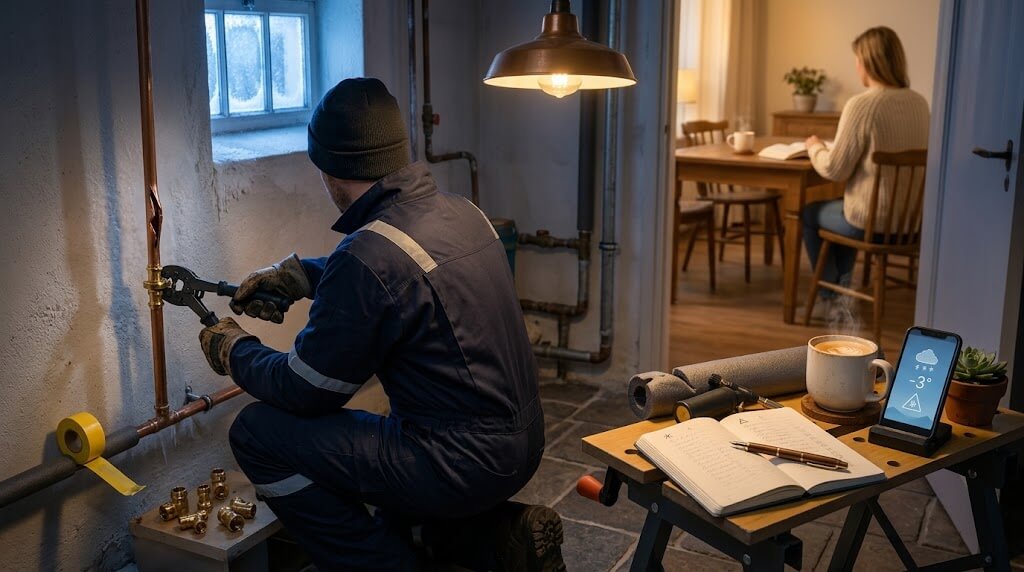 Vorstschade winter: spoed-systeem voor loodgieters